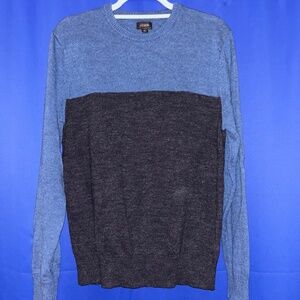 JCrew Mens Multi-Toned Blue Sweater